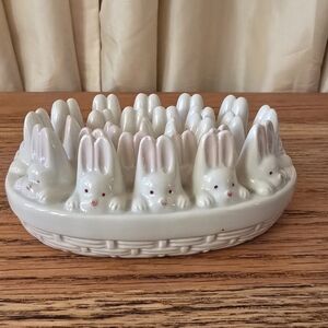 Fitz And Floyd Charming Bunny Soap Dish